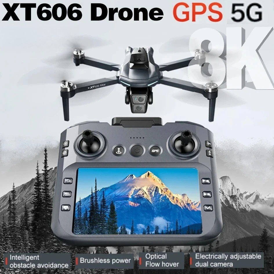 Jjrc Drone X12 - Original XT606 Drohne Professionelle 8K HD