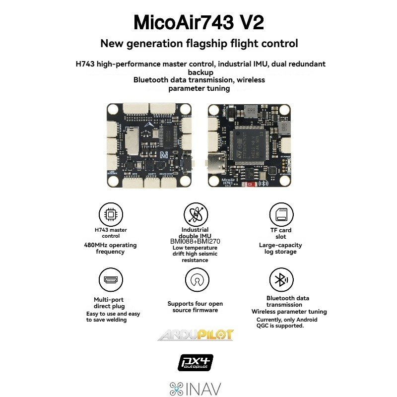 MicoAir743 V2 Flight Controlle – Drone Gimbal Controller Bewertung und Preis